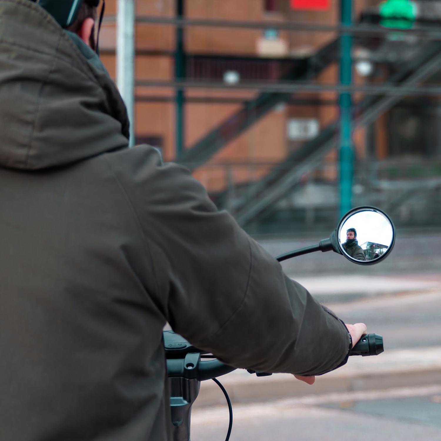 Espejo Retrovisor de Puño smartGyro para Patinetes y Bicicletas